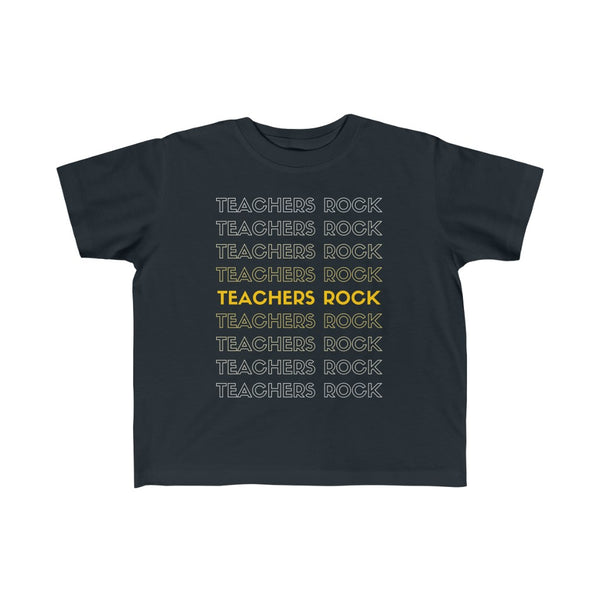 Toddler's Teachers Rock Jersey T-shirt