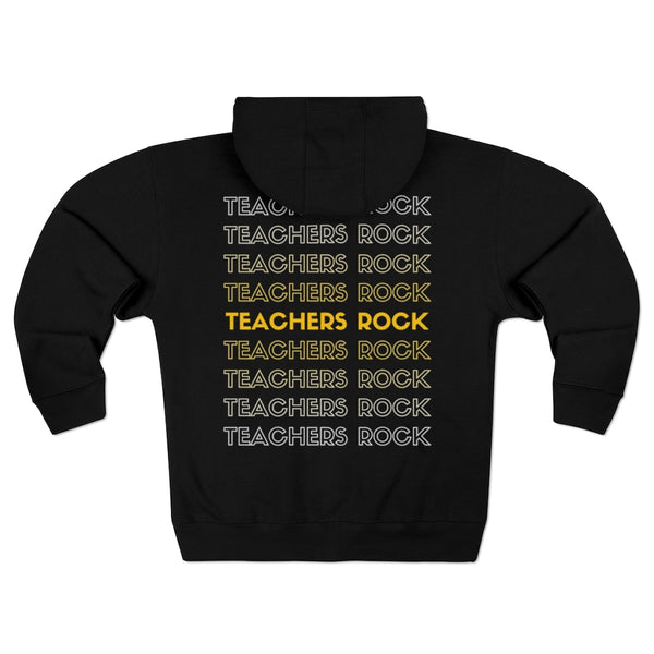 Women's Teachers Rock Full Zip Hoodie