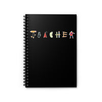 Teacher Objects Spiral Notebook