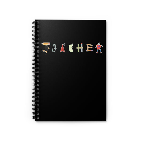 Teacher Objects Spiral Notebook