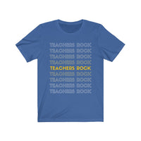 Men's Teachers Rock Jersey T-shirt