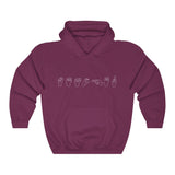 Women's American Sign Language "Teacher" Pullover Hoodie