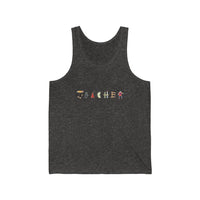 Men's Teacher Objects Jersey Tank