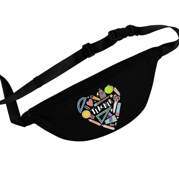 Collage Heart Fanny Pack