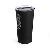 Caffeine & Chaos Tumbler