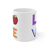 L.O.V.E. Ceramic Mug (White)