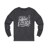 Men's Caffeine & Chaos Jersey Long Sleeve T-shirt