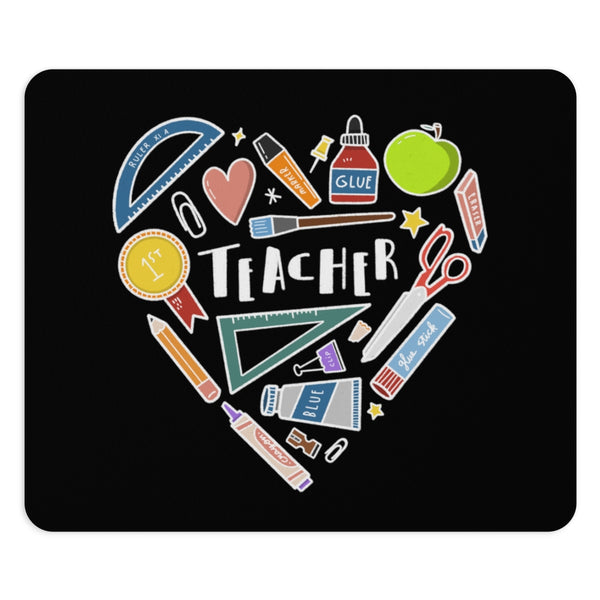 Collage Heart Mouse Pad
