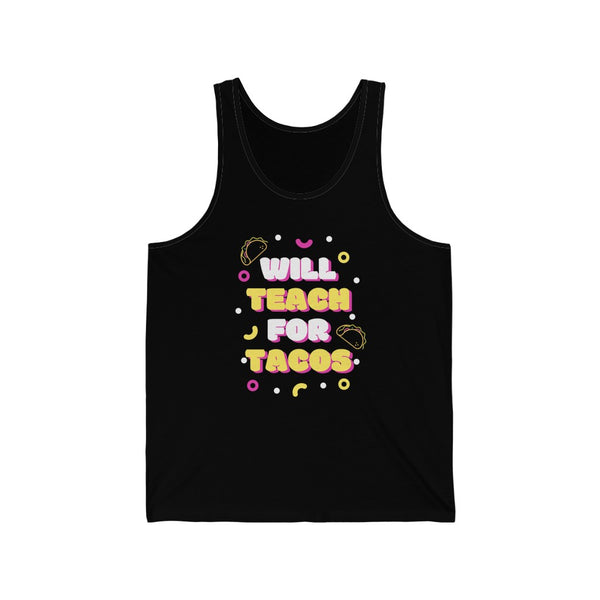 Men's "Tacos" Jersey Tank