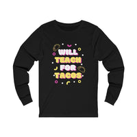 Men's "Tacos" Jersey Long Sleeve T-shirt