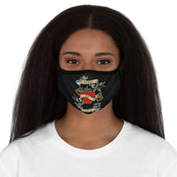 Born to Teach Fitted Face Mask