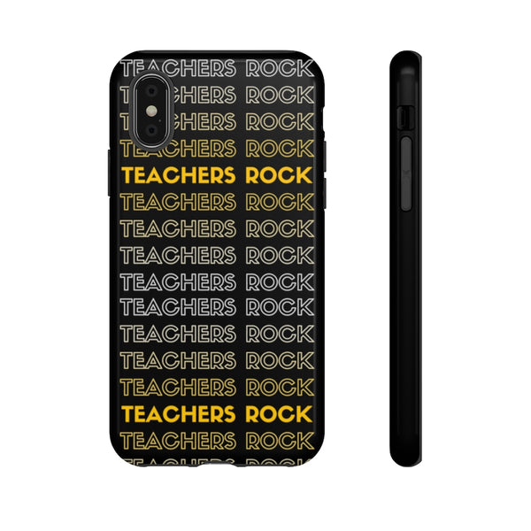 Teachers Rock iPhone Tough Case