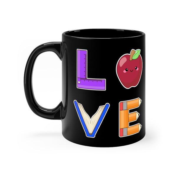 L.O.V.E. Ceramic Mug (Black)