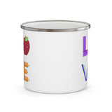 L.O.V.E. Enamel Mug