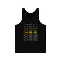 Men's Teachers Rock Jersey Tank Top