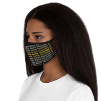 Teachers Rock Fitted Face Mask