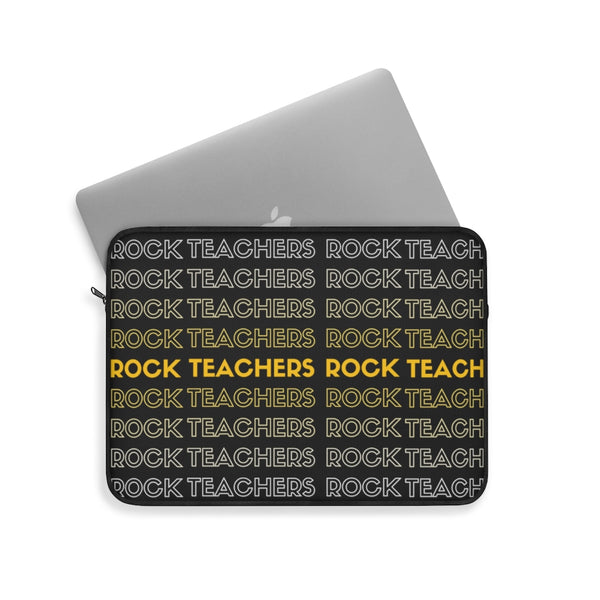 Teachers Rock Laptop Sleeve