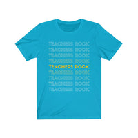 Men's Teachers Rock Jersey T-shirt