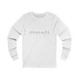 Men's American Sign Language "Teacher" Jersey Long Sleeve T-shirt