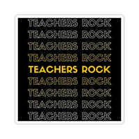 Teachers Rock Sticker