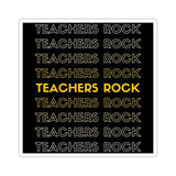 Teachers Rock Sticker