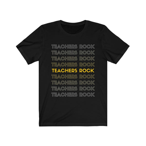 Men's Teachers Rock Jersey T-shirt