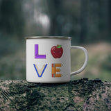 L.O.V.E. Enamel Mug