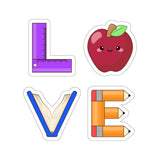 L.O.V.E. Sticker