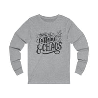 Women's Caffeine & Chaos Jersey Long Sleeve T-shirt
