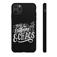 Caffeine & Chaos iPhone Tough Case