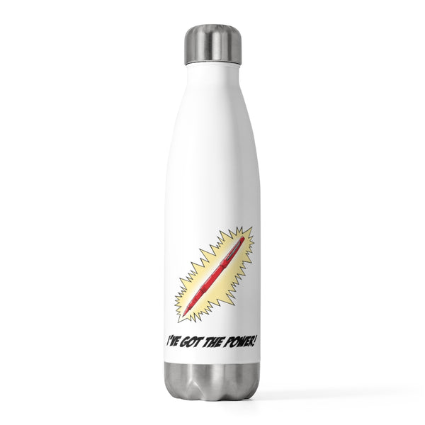 Red Pen Power Insulated Bottle