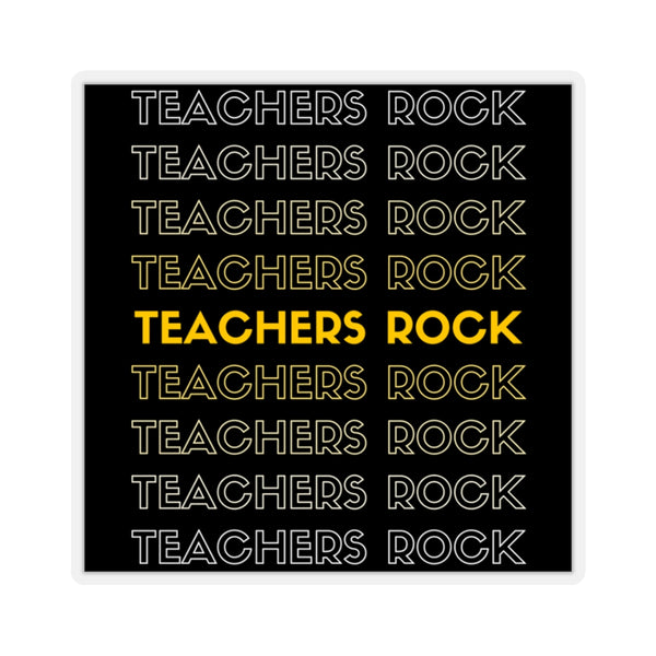 Teachers Rock Sticker