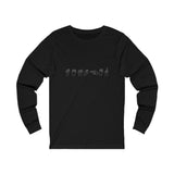 Men's American Sign Language "Teacher" Jersey Long Sleeve T-shirt