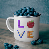 L.O.V.E. Enamel Mug